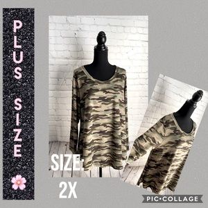 COMFY & CUTE CAMOUFLAGE TOP
